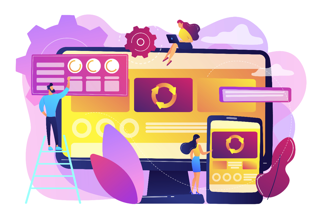 Digital Marketing Illustration